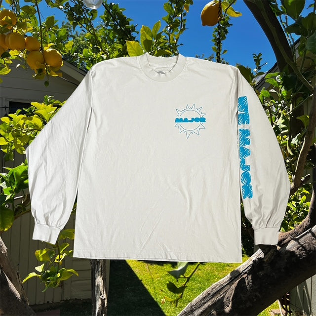 CAMP Long Sleeve Mid-Weight T Cement/Blue