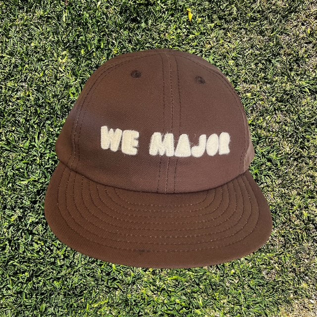 WE MAJOR BALL CAP (BROWN)